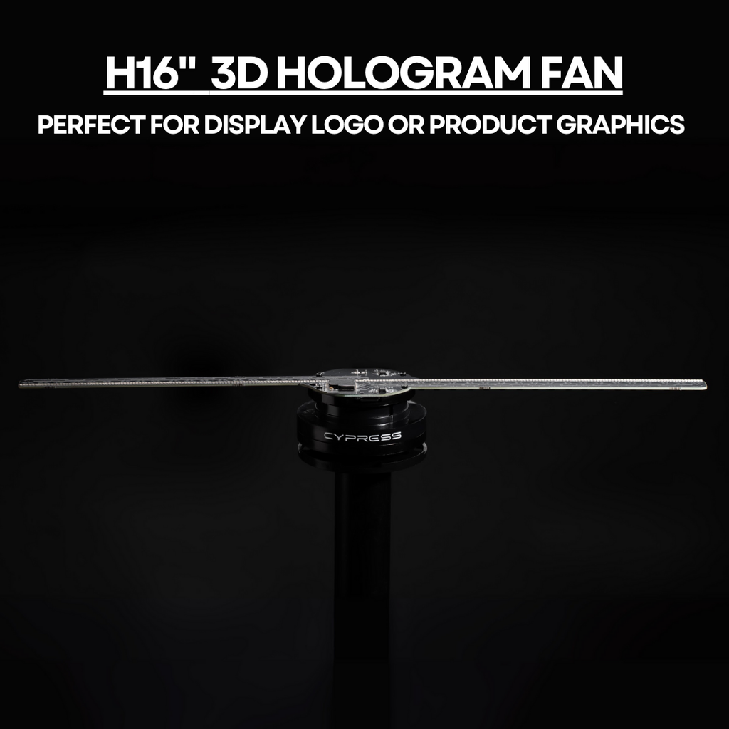 H16" 3D Advertising Hologram  - Cypress™